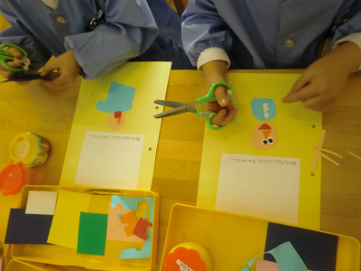 雲雀丘学園幼稚園 年長だより 思い出帳作り